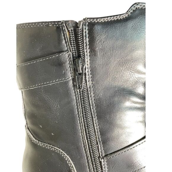 COPY - SUN+STONE  Women's Lionell, ankle boots. color black,  Size: 11 - Picture 9 of 14